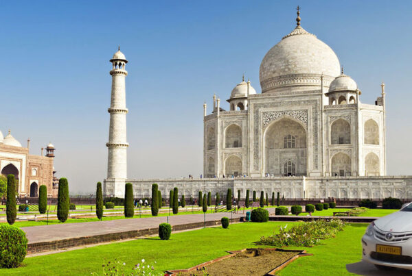 Location de voiture pour visiter le Taj Mahal