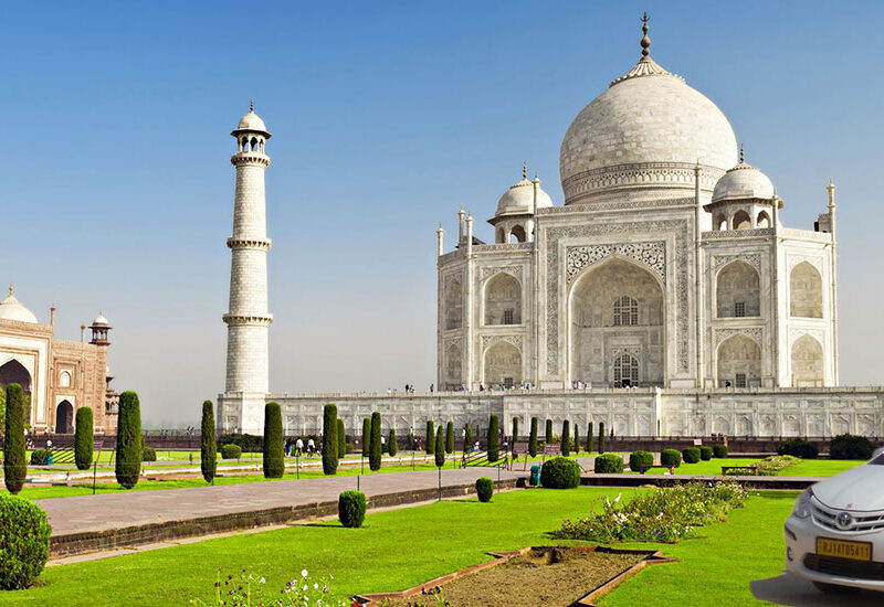 Location de voiture pour visiter le Taj Mahal